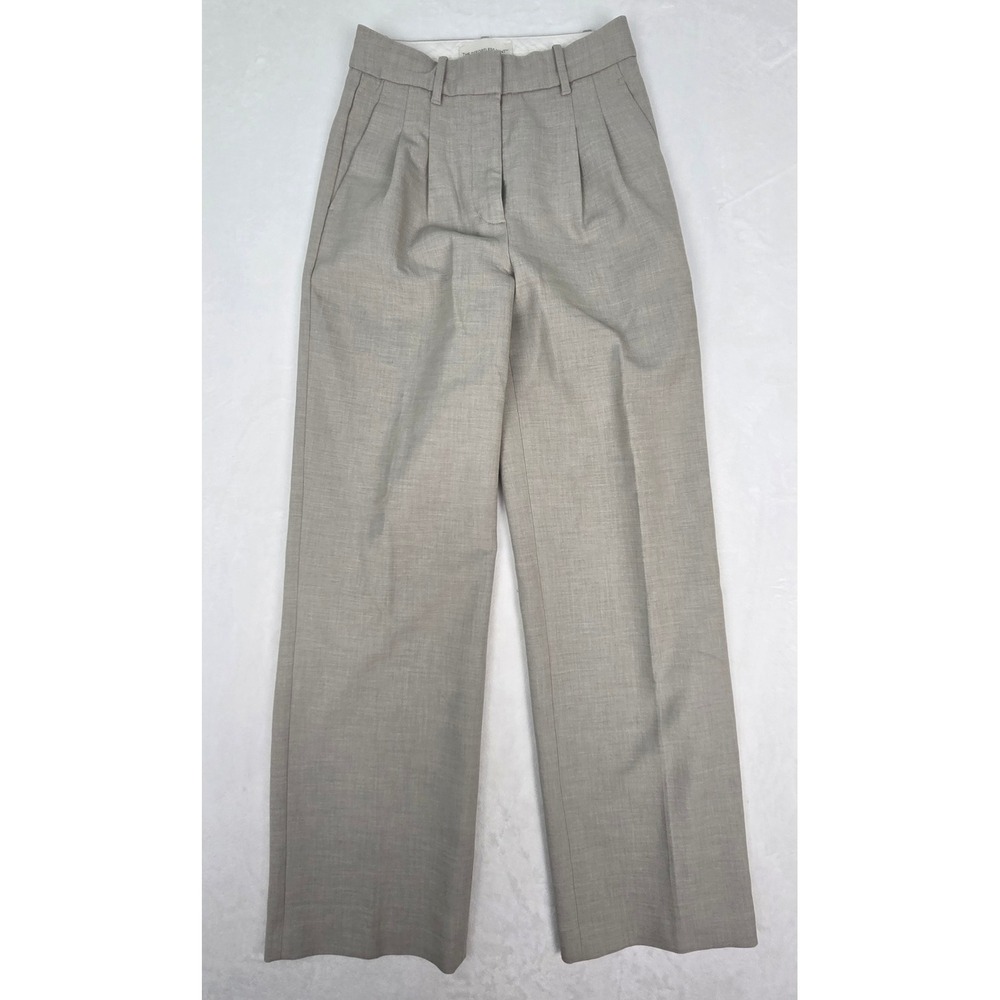 Dress Pants Wilfred Women 2 Gray High Waisted Wide Leg The Effortless Pant